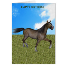 HORSE CARD