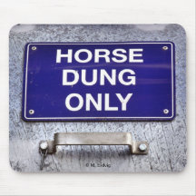 Horse Dung Mousepad