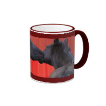 Horse Kiss Mugs