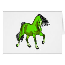 Horse of a Different Colour Card