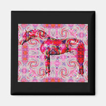 horse of a different colour magnets