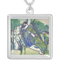 Horse of a different colour pendants