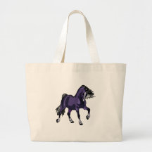 Horse of a Different Colour Tote Bags