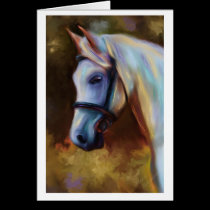 Horse of Colour - Horse Painting Notecard cards