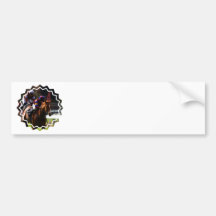 Horse Racing Bumper Sticker