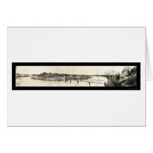 Horse Shoe Potomac Photo 1915 Greeting Cards