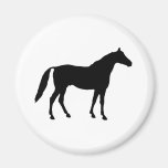 Horse Silhouette Refrigerator Magnets