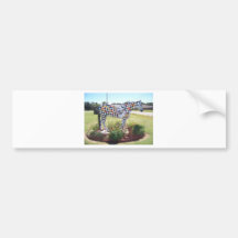 Horse statue bumper stickers