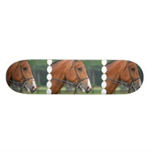 Horse with Bridle Skateboard