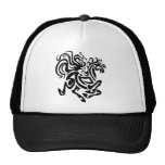Horse with wild hair hats