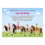 Horseback Riding Birthday Party Invitation