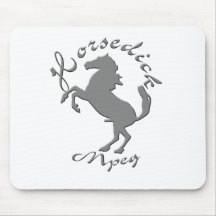 HorseDick Dot Mpeg Mousepads