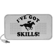 horseriding vector designs laptop speaker
