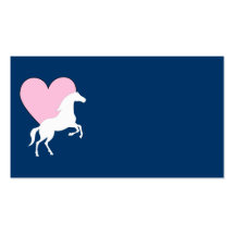 Horses and Love Business Card