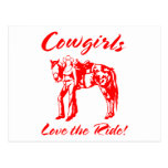 HORSES COWGIRLS LOVE  RIDING POST CARDS