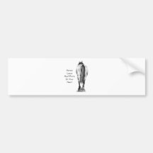 Horses Leave Hoofprints On Your Heart: Pencil Art Bumper Sticker