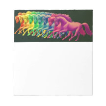 Horses of Different Colours Notepad