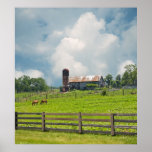 Horses on the Farm Print