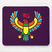 Horus Falke Auge falcon hawk eye Mousepad