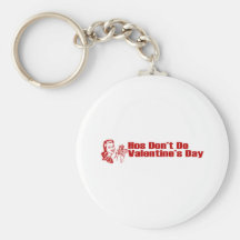Hos Don't Do Valentine's Day Keychains