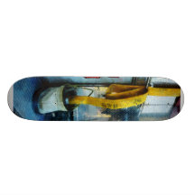 Hose in Bucket on Fire Truck Skate Decks