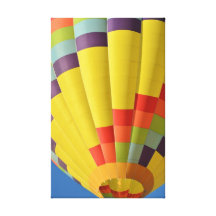 Hot Air Balloon Close Up Canvas Print