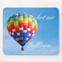 Hot air balloon mouse mat