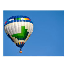 Hot Air Balloon Postcard