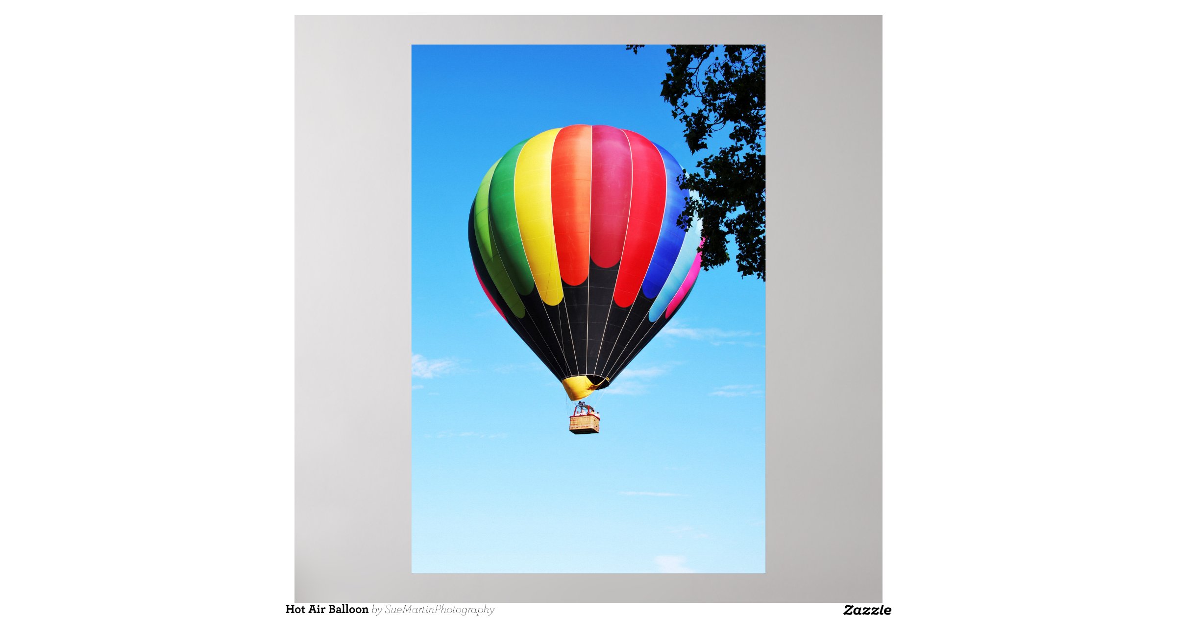 Hot Air Balloon Poster | Zazzle