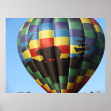 Hot Air Balloon Poster