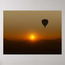 hot air balloon posters