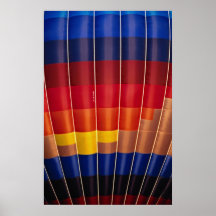 Hot air balloon print