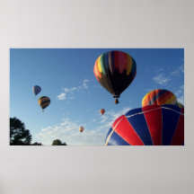 Hot Air Balloon Ralley Poster