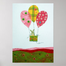 Hot Air Balloon Ride Print