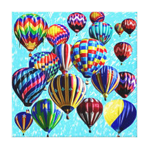 Hot Air Balloons Canvas Prints