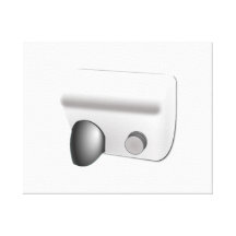 Hot Air Hand Dryer Gallery Wrap Canvas
