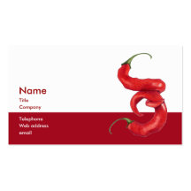 Hot and Spicy Business Card