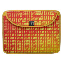 Hot bits gradient pattern sleeve for MacBook pro