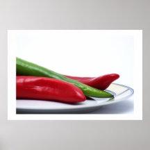 Hot chillies poster