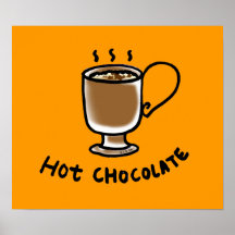 Hot chocolate posters