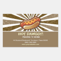 Hot Dawg Sticker