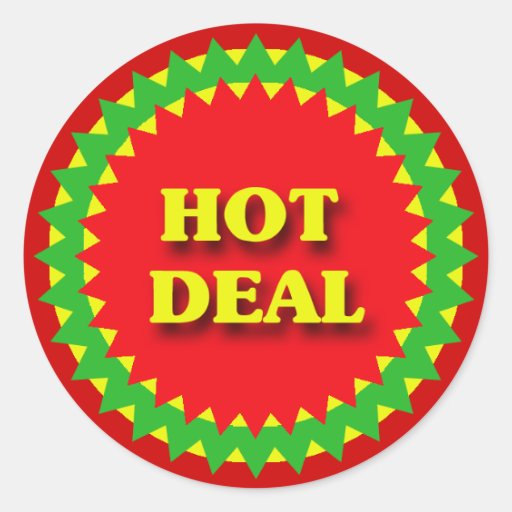HOT DEAL Retail Sale Sticker Zazzle