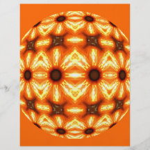 Hot Devil Lady kaleidoscope mandala Personalized Flyer