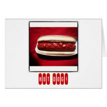 Hot Dog Congratulations Cards