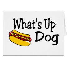 Hot Dog Greeting Cards