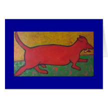 hot  dog! greeting cards