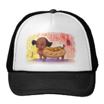 Hot Dog In The City Kitschy Cute hats
