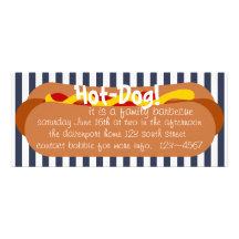 Hot Dog! Party Invites