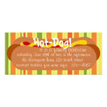 Hot Dog! Party Personalized Invite