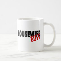 Hot Housewife (Blk) Mugs